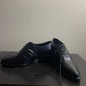 NWB Able Lizett Derby Cut Out in Black Size 6